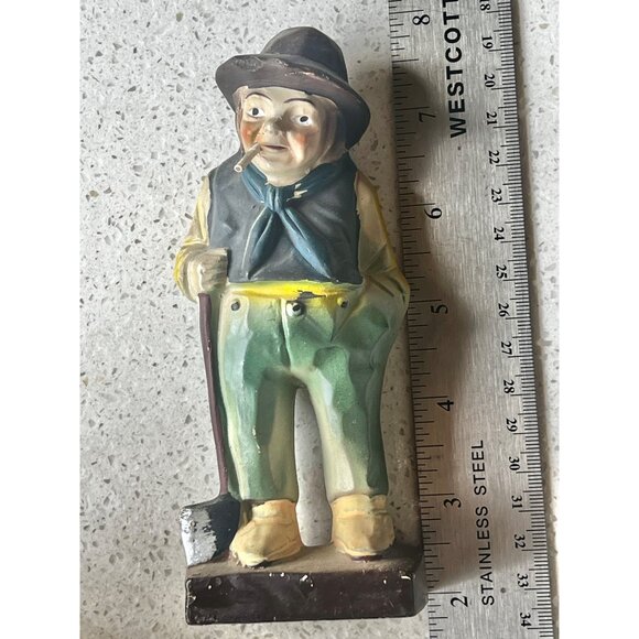 Decorama Ceramic Lumber Jack Figurine With Axe Collectible - Picture 9 of 12